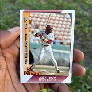 Joe Pittman Baseball Card